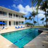 Large private estate ocean front home with beach side pool