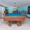 pool table and game room