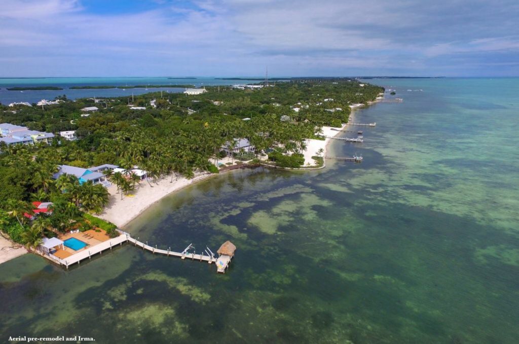 Oceanfront Islamorada Florida keys vacation home with pool and dock